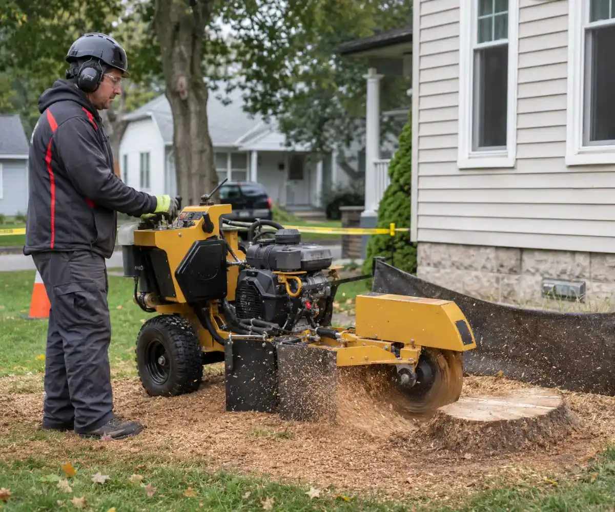 Apex Tree Service crew providing professional tree care in Buffalo, New York
