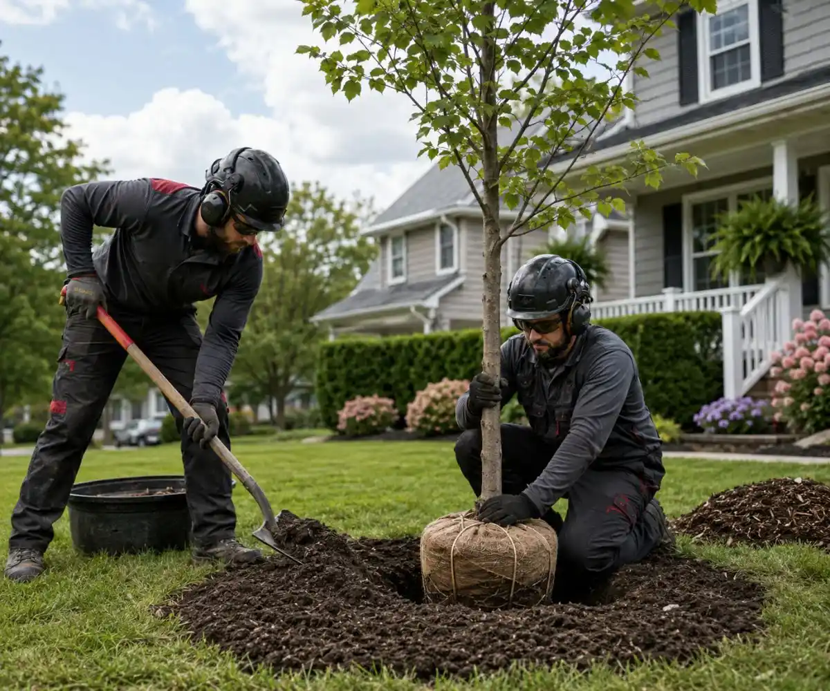 Apex Tree Service crew providing professional tree care in Buffalo, New York